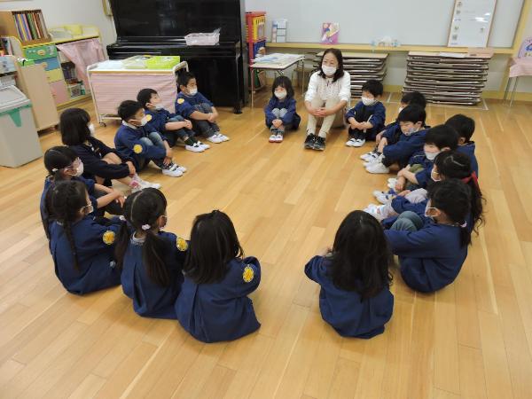 写真：ぞう組さんの様子