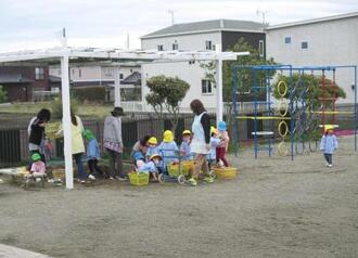 写真：片付けの様子