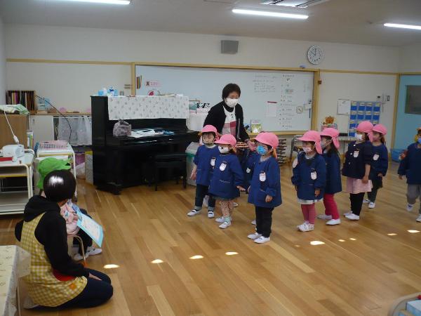 写真：ぞう組の子供たち