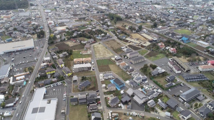 佐和駅東ドローン写真