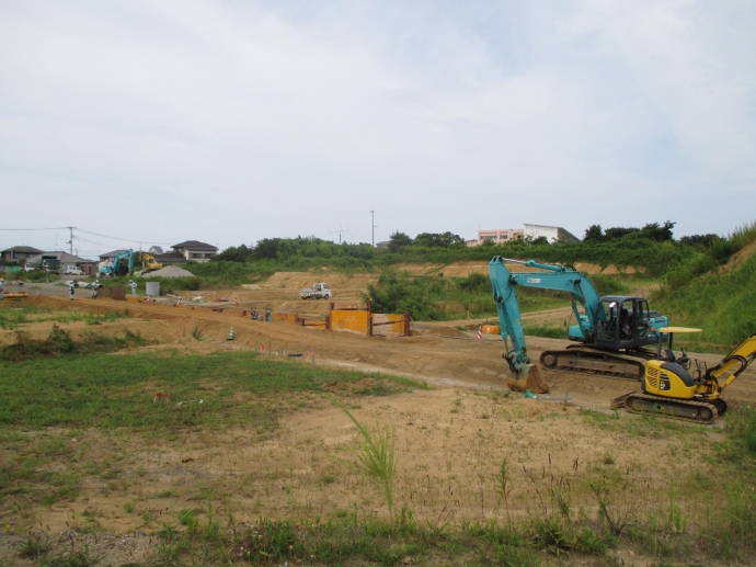 和田町常陸海浜公園線工事の写真2