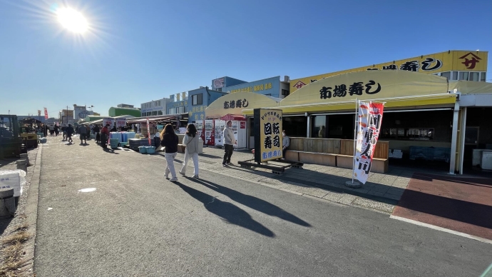 写真：那珂湊おさかな市場の様子