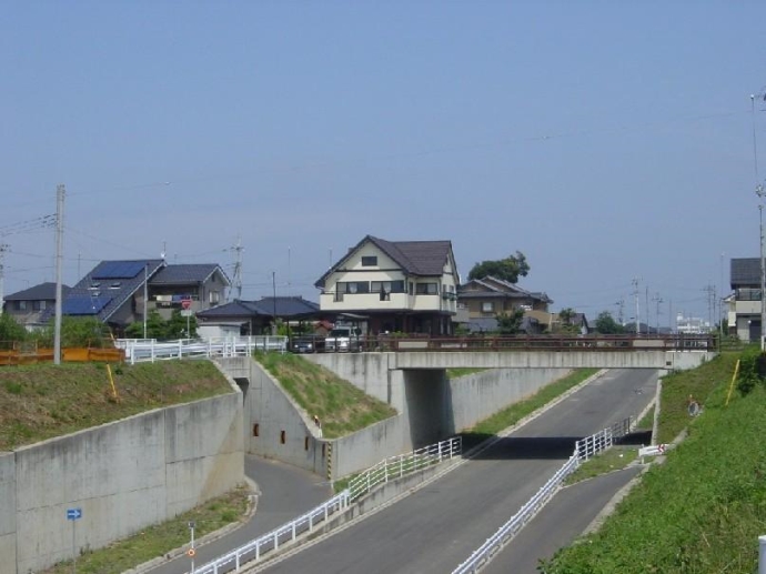 写真：武田土地区画整理事業の武田地区