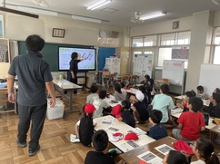 長堀小学校授業の様子