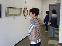 写真：ひたちなか市書道連盟展・併催学生展