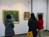 写真：アトリエ大島絵画展