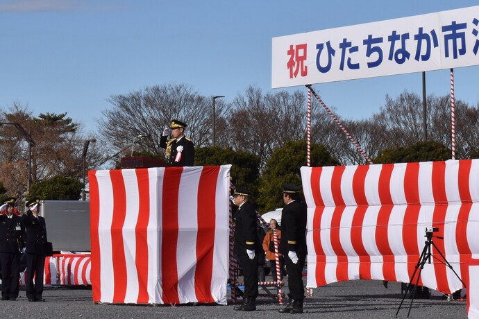写真:出初式の様子