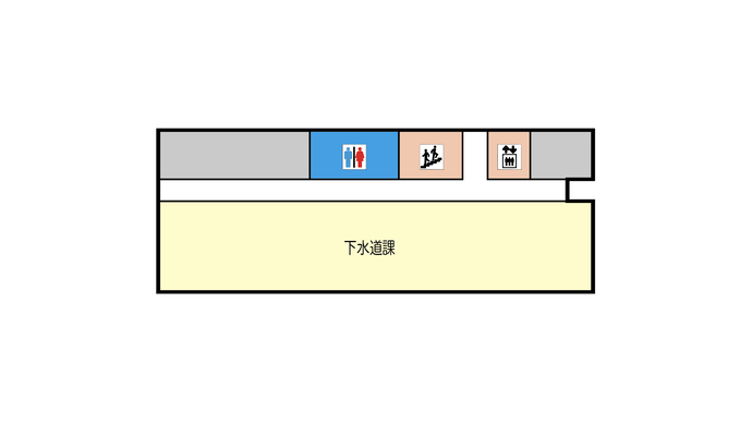 企業合同庁舎3階案内図