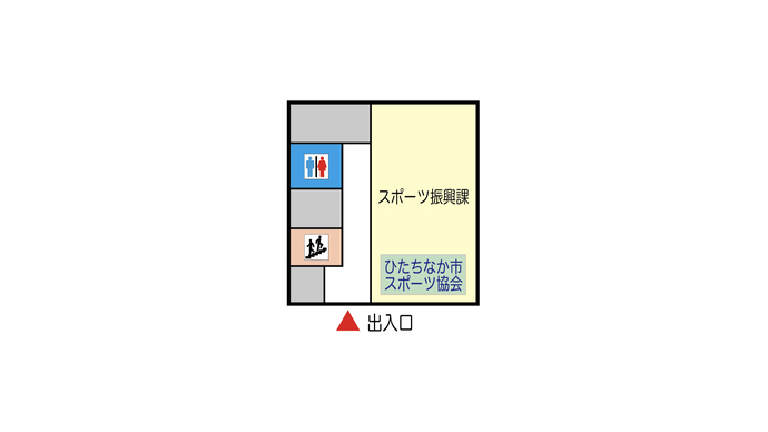 第1分庁舎1階案内図