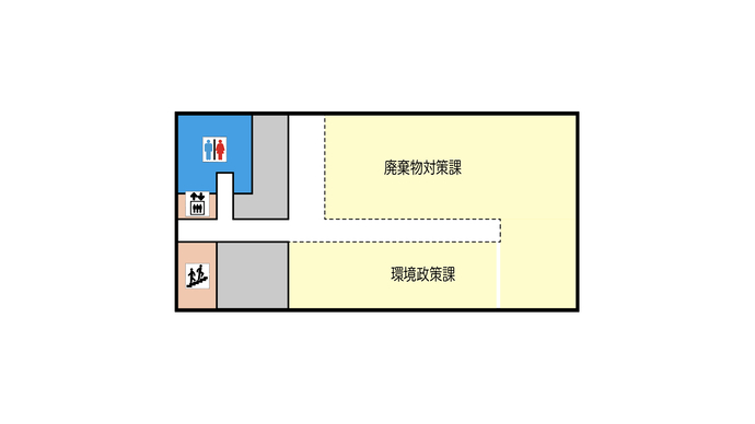 第2分庁舎3階案内図