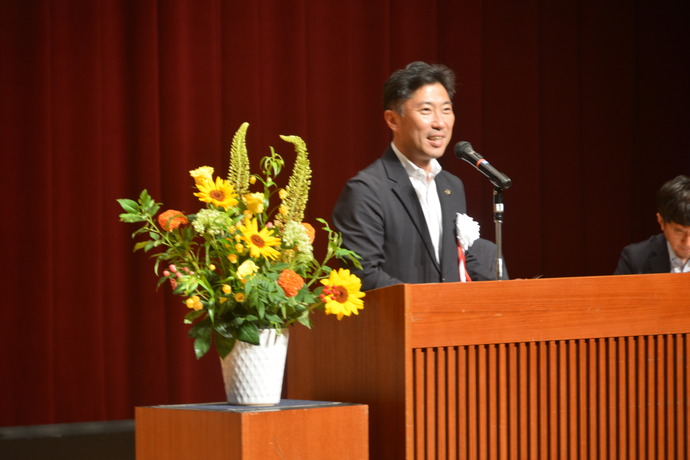 写真：講演会の様子