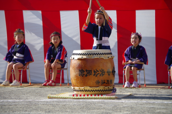 写真：夏祭り豊年太鼓