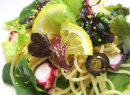 レモンソースパスタ