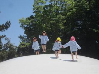 写真：海浜公園で親子遠足6