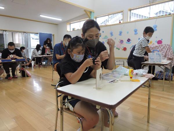 写真：親子で遊ぼうの様子1