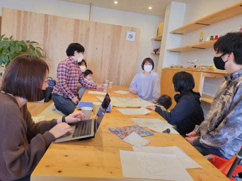 アトリエコイチでの交流会