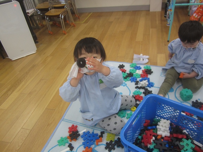 写真 年少児の男児