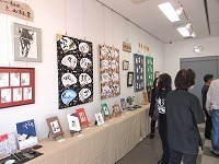 写真：紫芳の字手紙と筆文字アート展