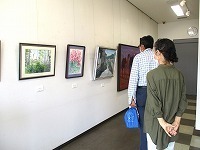 写真：アトリエ大島絵画作品展