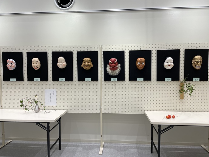 画像：第二回和顔の会能面展10