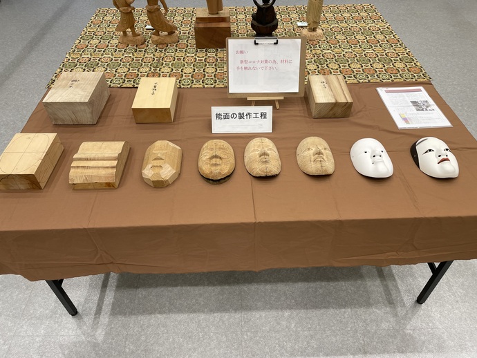 画像：第二回和顔の会能面展12