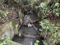 河川水路の破損