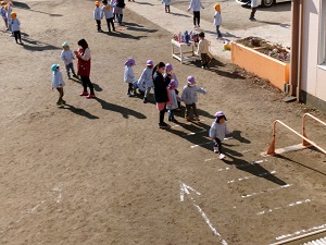 写真：なわとび