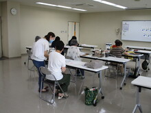 写真：7月18日講師指導の様子