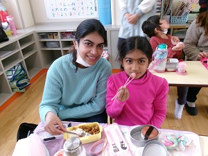 写真：親子弁当会