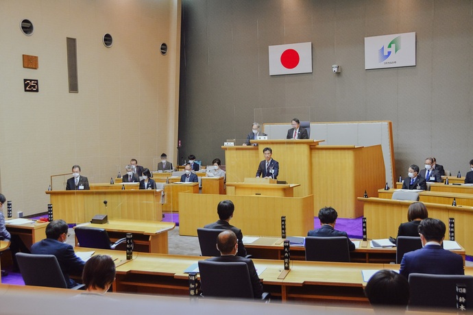 写真：本会議の様子