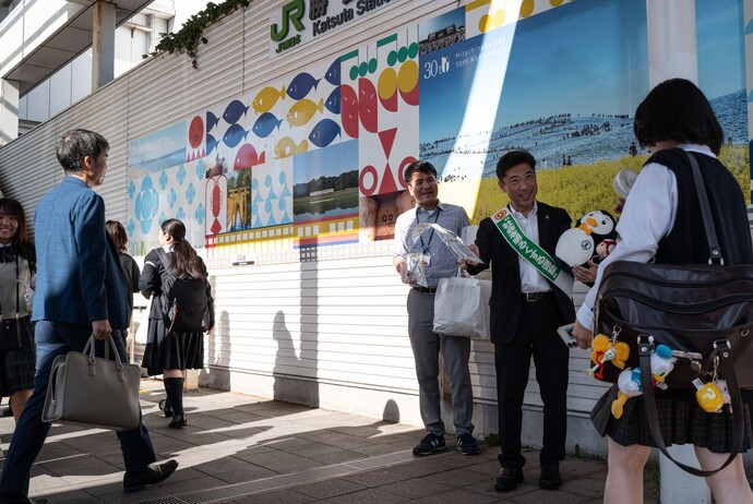 勝田駅の活動の様子
