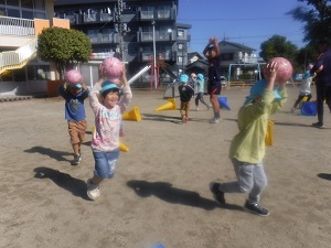 写真：サッカー教室