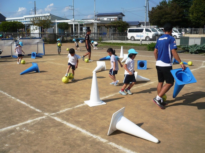 ぞうさんのドリブルの写真