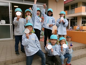 写真：なわとび発表会