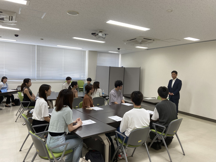 写真：市長との交流会