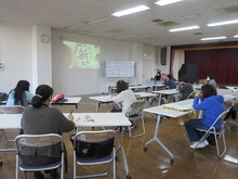 写真：年賀状「新年」の書き方の説明