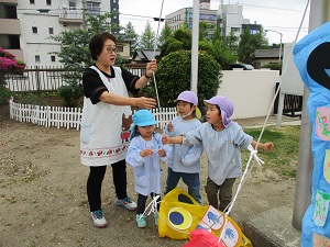 写真：こいのぼり