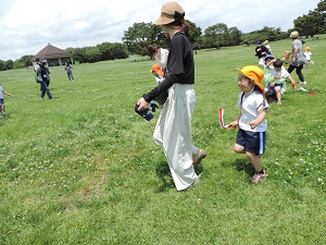 写真：親子遠足