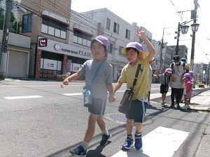 写真：土曜参観に向けて