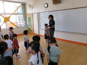 写真：2学期始業式