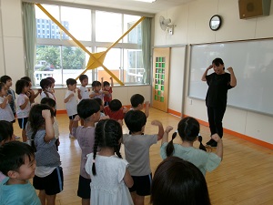 写真:2学期始業式