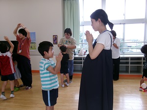 写真：保育参観