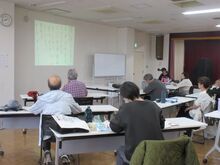 写真:活字体と手書き文字の違いについての説明