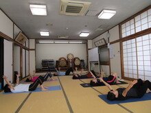 写真：基本エクササイズの様子