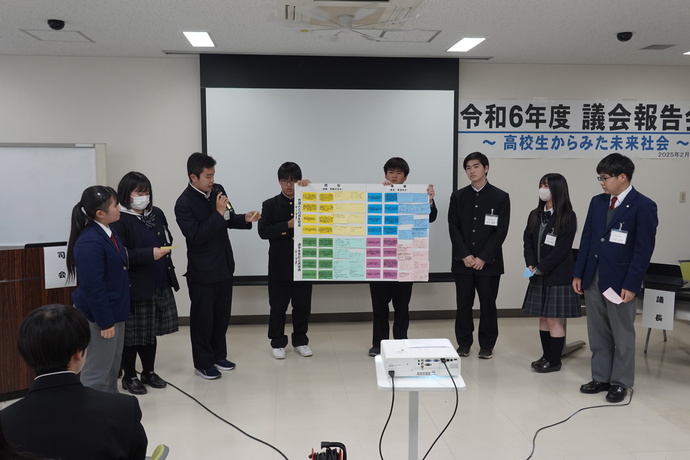 意見交換会（第2部）での発表の様子
