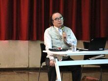 写真:講師説明の様子