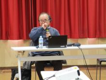 写真:講師説明の様子