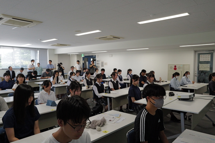 高校生介護ボランティア養成講座の写真