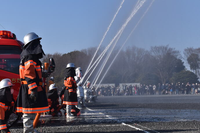 消防出初式の様子
