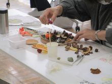 写真：作成の様子